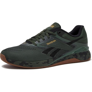 Reebok Nano X5 Mens Shoes, Cross Training Sneakers for Men(Grit Green/Black/Khaki Brown)