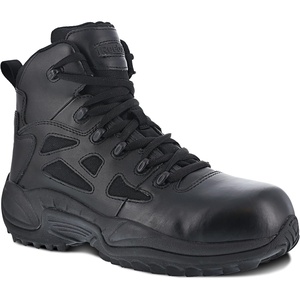 Reebok Womens Rapid Response Rb 6 Inch Electrical Composite Toe Work/Duty – Black(Black)