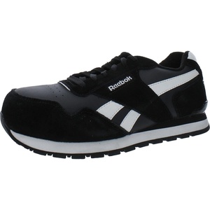 Reebok Women’s Rb981 Harman Composite Toe Classic Work Sneakers(Black/White)