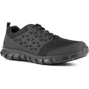 Reebok Women’s Sublite Cushion Work Alloy Safety Toe Shoes(Black)
