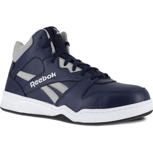 Reebok Work Mens Bb4500 Slip Resistant Composite Toe Work/Duty – Grey(Navy)