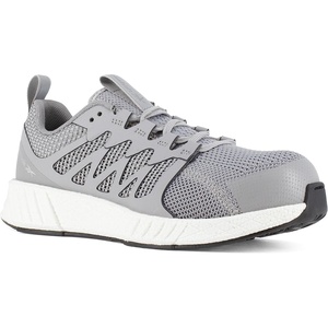 Reebok Work Mens Fusion Flexweave Slip Resistant Composite Toe Work/Duty – Black(Grey)