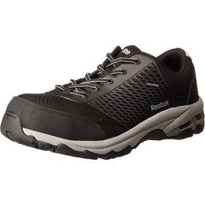 Reebok Work Men’s Heckler RB4625 Work Shoe, Black(Black)