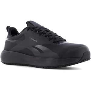 Reebok Work Mens Lite Plus 4 Slip Resistant Composite Toe Work/Duty – Black(Black)