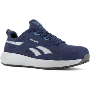 Reebok Work Mens Lite Plus 4 Slip Resistant Composite Toe Work/Duty – Black(Blue)