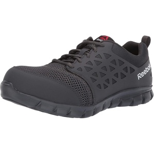 Reebok Work Men’s Rb4015 Sublite Athletic Soft Toe Work Shoes(Grey)