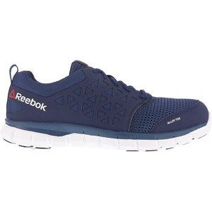 Reebok Work Men’s Rb4015 Sublite Athletic Soft Toe Work Shoes(Navy)