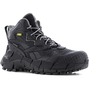 Reebok Work Men’s Zig Kinetica Edge II Brown Electrical Hazard Composite Toe Boots(Black)