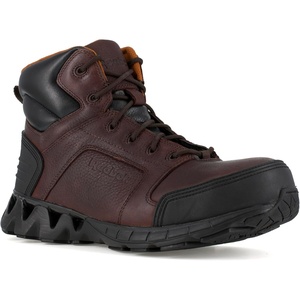 Reebok Work Men’s Zigkick RB7005 Work Shoe, Brown(Brown)