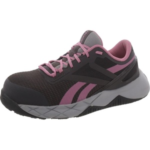 Reebok Work Nanoflex TR Work EH Comp Toe(Black/Grey/Pink)