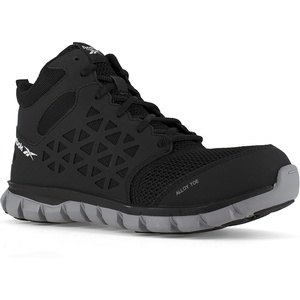 Reebok Work Sublite Cushion Work Alloy Toe Mid Women’s Oxford(Black)
