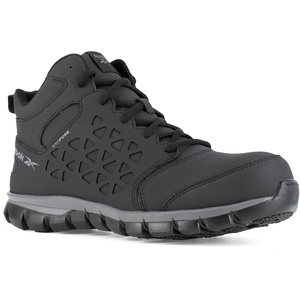 Reebok Work Sublite Cushion Work EXOFUSE Mid Composite Toe Women’s Oxford(Black)