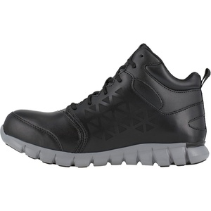 Reebok Work Sublite Cushion Work Mid Alloy Toe Women’s Oxford(Black-grey)