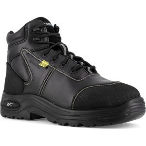 Reebok Work Womens Trainex 6 Inch Electrical Composite Toe Work/Duty – Black(Black)
