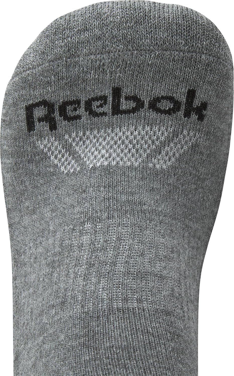 image:imageReebok Boys Low Cut Socks 12 Pack Cushioned Athletic No Show Socks Stretch Performance Fit with MoistureWicking Breathable Comfort Reinforced Heel and Toe for Active DaysBlackWhiteGrey