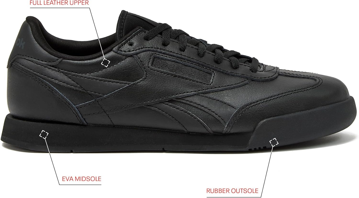 image:imageReebok Campio XT Mens SneakersBlackWhiteBlack