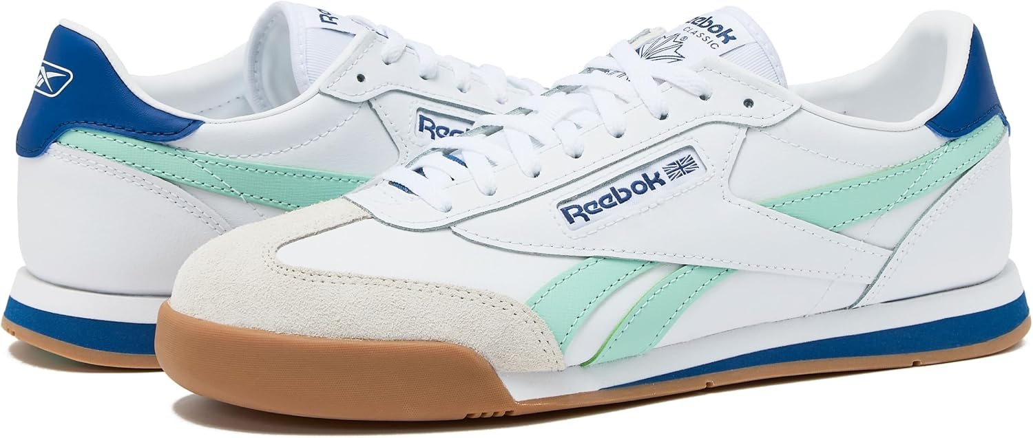 image:imageReebok Campio XT Mens SneakersWhiteTwilight BlueGlitch Aqua