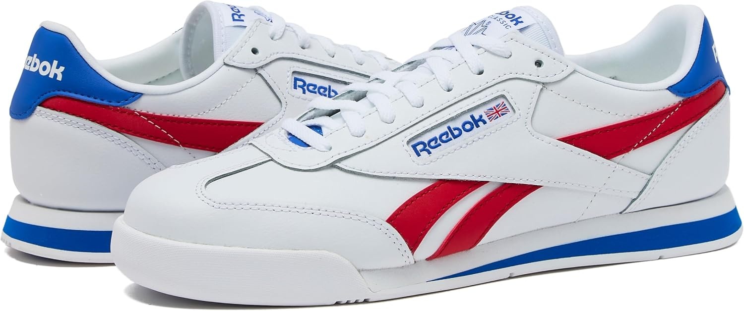 image:imageReebok Campio XT Mens SneakersWhiteVector RedOptimum Blue