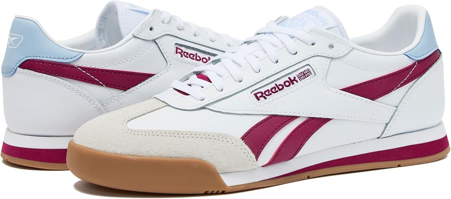 image:imageReebok Campio XT Mens SneakersWhiteVery BerryY2k Blue