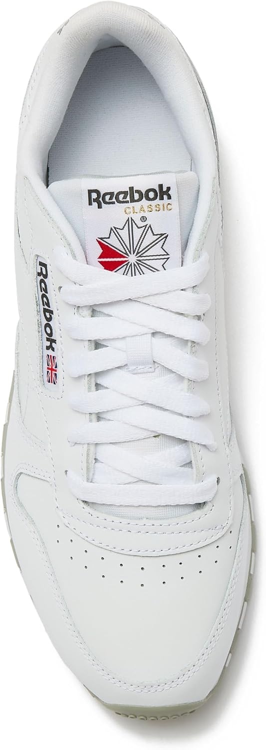 image:imageReebok Classic Leather Sneakers for Men Casual Tennis Mens ShoesFootwear WhitePure Grey3Pure Grey