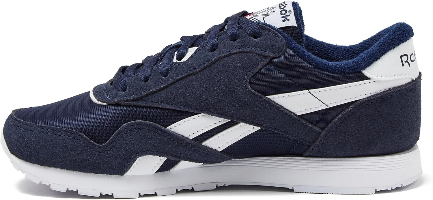 image:imageReebok Classic Nylon Womens Sneakers Casual Tennis Shoes WomenVector NavyWhiteVector Red
