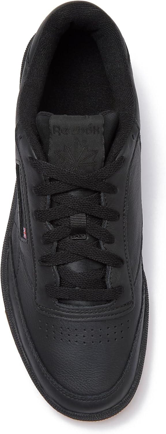 image:imageReebok Club C 85 Mens Tennis Shoes Casual Fashion White Sneakers for MenBlackBlackGum