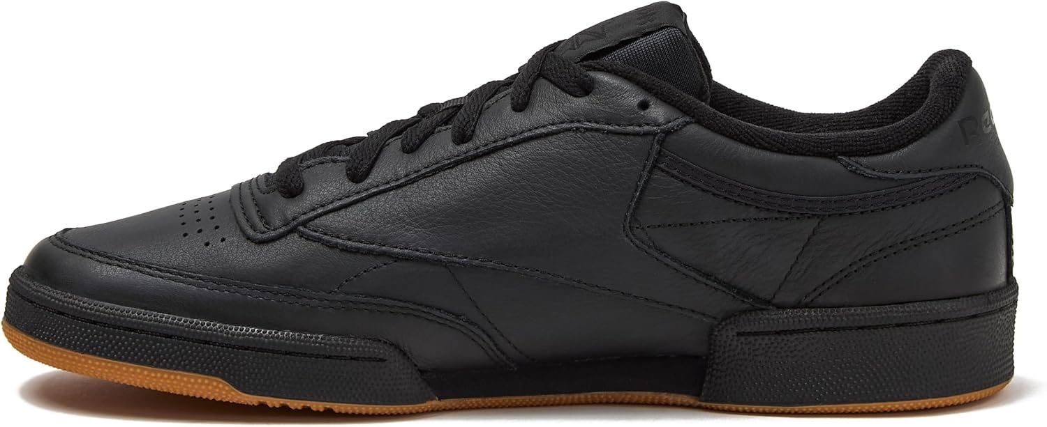image:imageReebok Club C 85 Mens Tennis Shoes Casual Fashion White Sneakers for MenBlackBlackGum