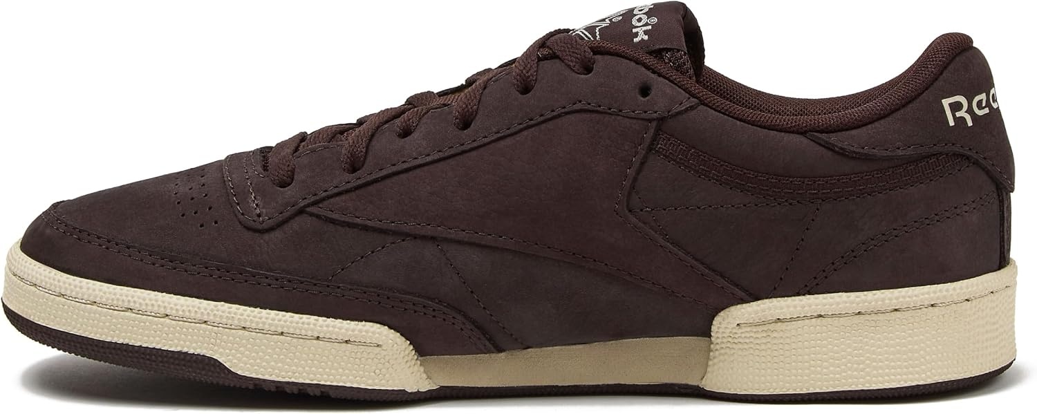 image:imageReebok Club C 85 Mens Tennis Shoes Casual Fashion White Sneakers for MenDark BrownLinen