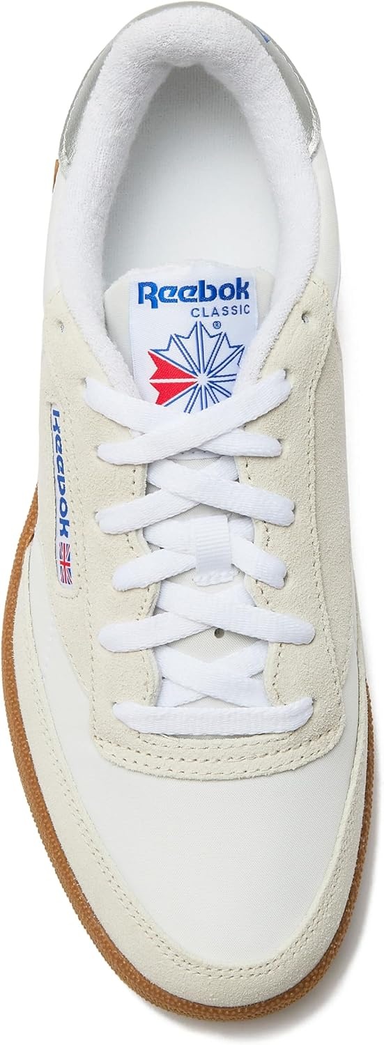 image:imageReebok Club C 85 Mens Tennis Shoes Casual Fashion White Sneakers for MenFootwear WhiteBarely GreyGum