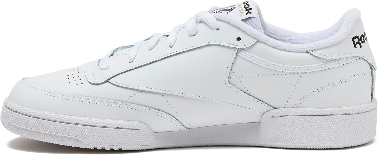 image:imageReebok Club C 85 Mens Tennis Shoes Casual Fashion White Sneakers for MenFootwear WhiteFootwear WhiteCore Black
