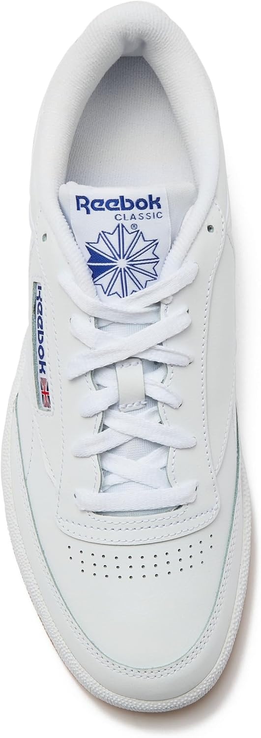 image:imageReebok Club C 85 Mens Tennis Shoes Casual Fashion White Sneakers for MenIntwhiteRoyalgum