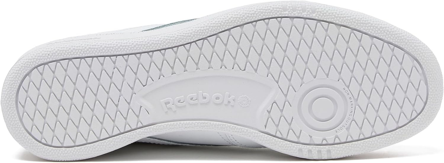image:imageReebok Club C 85 Mens Tennis Shoes Casual Fashion White Sneakers for MenWhiteBreakaway GreenFlint Grey Metallic