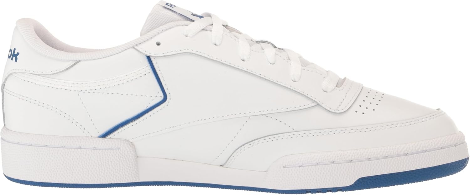 image:imageReebok Club C 85 Mens Tennis Shoes Casual Fashion White Sneakers for MenWhiteVector Blue