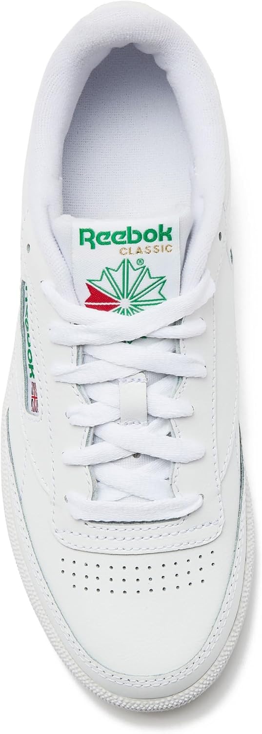 image:imageReebok Club C 85 Tennis Shoes for Women Casual Womens SneakersFootwear WhiteFootwear WhiteGold Metallic