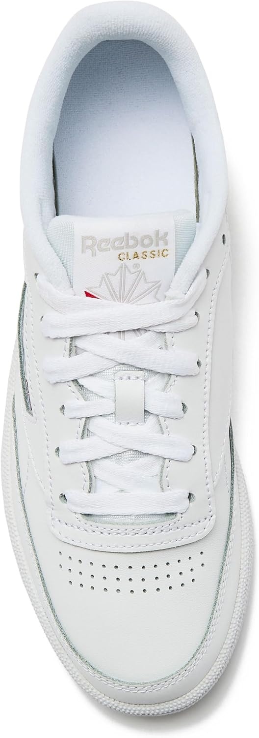 image:imageReebok Club C 85 Tennis Shoes for Women Casual Womens SneakersWhiteLight Grey