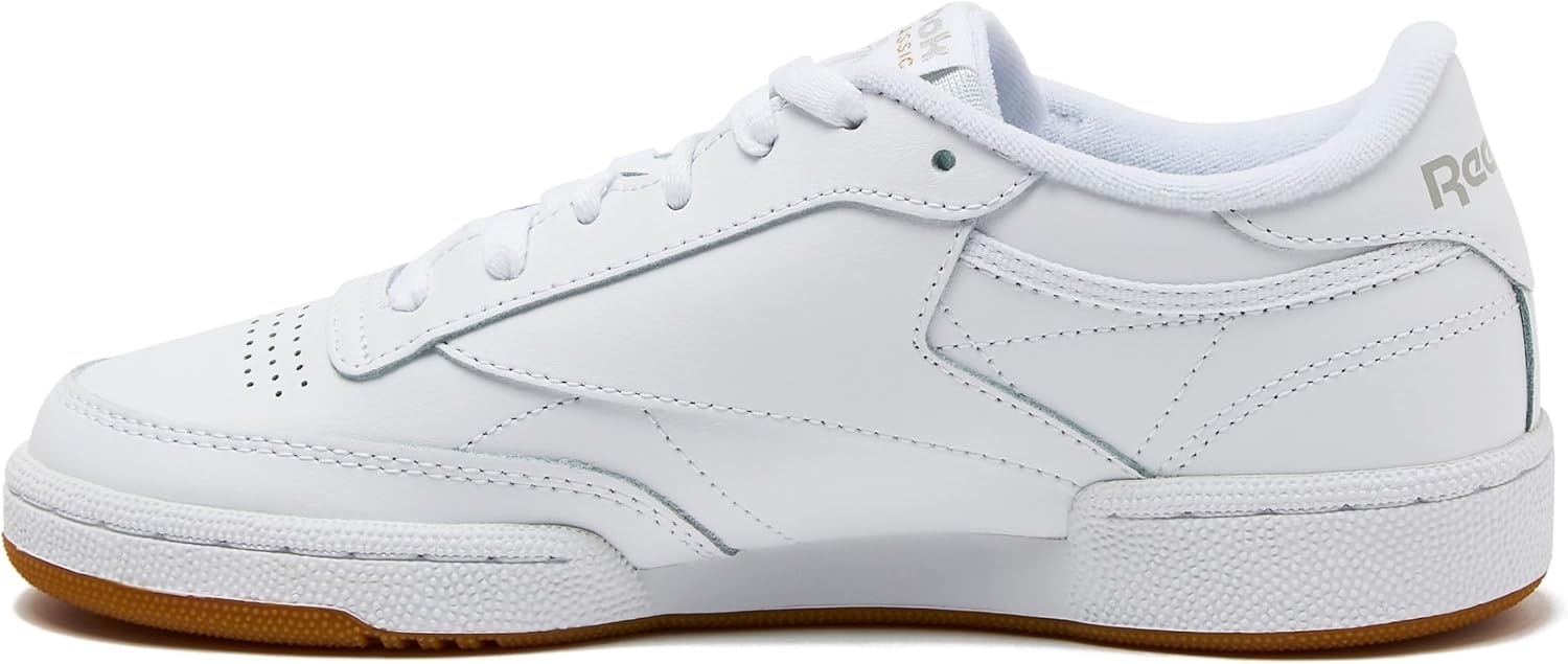 image:imageReebok Club C 85 Tennis Shoes for Women Casual Womens SneakersWhiteLight GreyGum