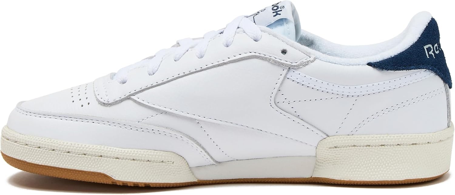 image:imageReebok Club C 85 Vintage Tennis Sneakers for Women Casual White Womens Shoes Size 5 to 11Footwear WhiteBatik BlueChalk
