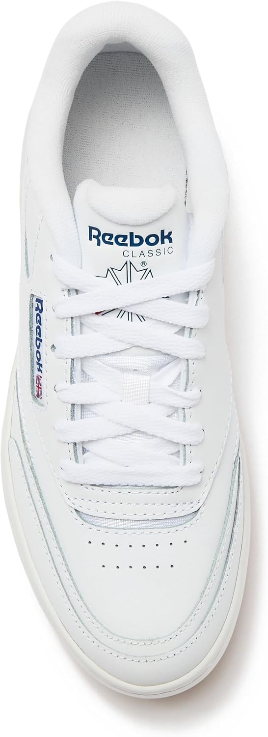 image:imageReebok Club C Extra Platform Sneakers for Women White Casual Tennis Womens Fashion Sneakers Womens Shoes Size 5 to 11Footwear WhiteFootwear WhiteVector Blue
