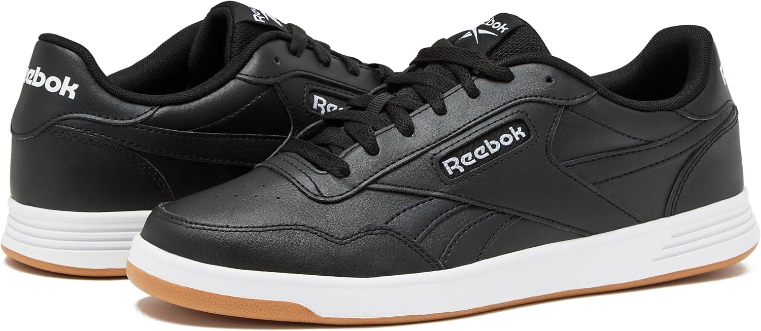 image:imageReebok Court Advance Sneakers for Men Casual Tennis Mens Shoes Size 6 to 15Core BlackFootwear WhiteReebok Gum