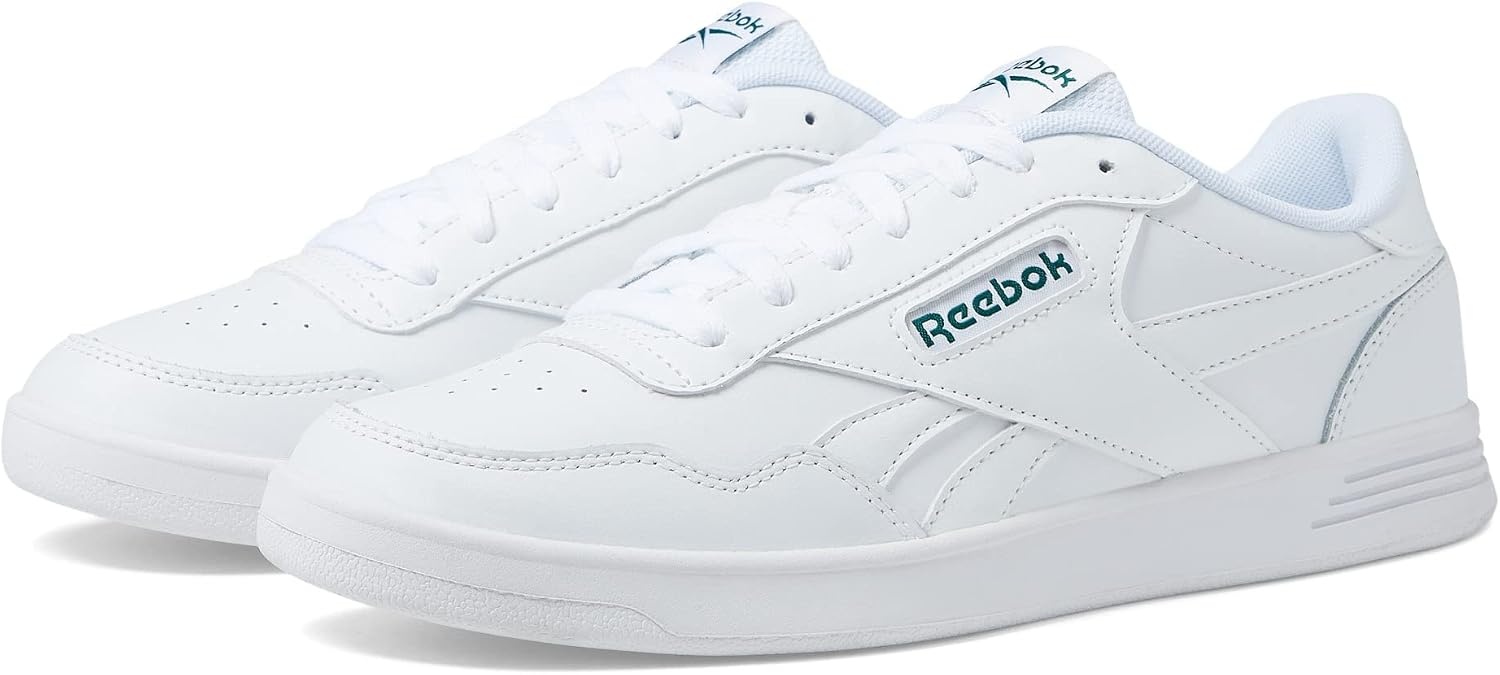 image:imageReebok Court Advance Sneakers for Men Casual Tennis Mens Shoes Size 6 to 15Footwear WhiteFootwear WhiteClover Green