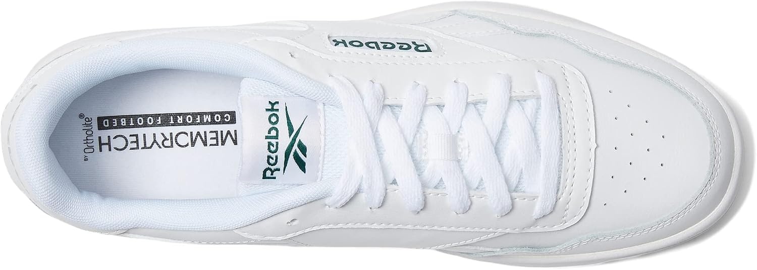 image:imageReebok Court Advance Sneakers for Men Casual Tennis Mens Shoes Size 6 to 15Footwear WhiteFootwear WhiteClover Green