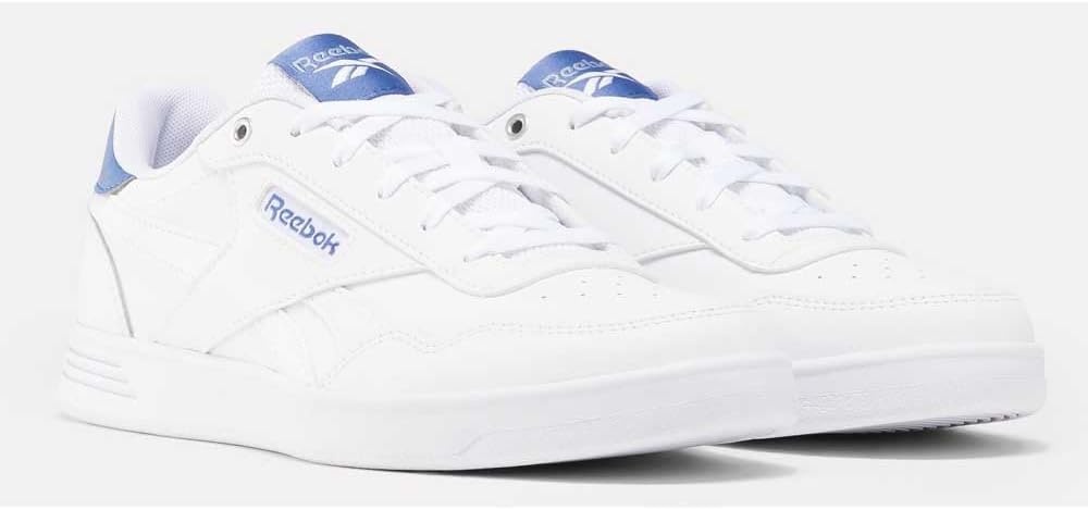 image:imageReebok Court Advance Womens Sneakers Casual Fashion White Sneakers for WomenFtwwht Stepur Vinblu