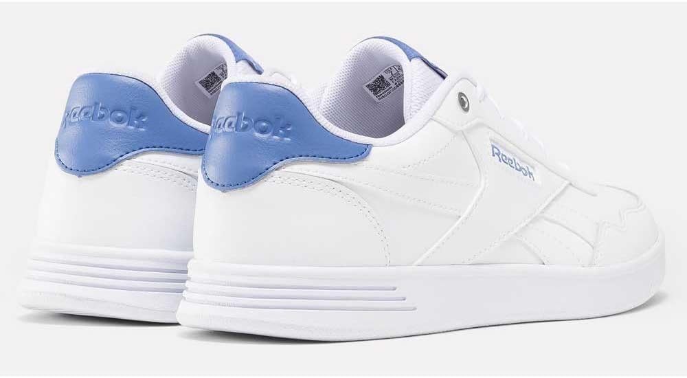 image:imageReebok Court Advance Womens Sneakers Casual Fashion White Sneakers for WomenFtwwht Stepur Vinblu