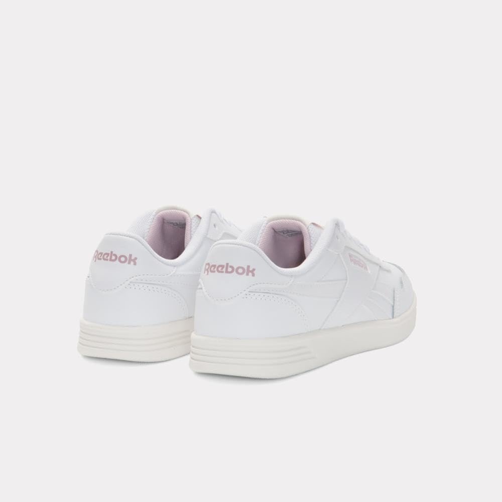 image:imageReebok Court Advance Womens Sneakers Casual Fashion White Sneakers for WomenWhiteWhiteDusty Rose