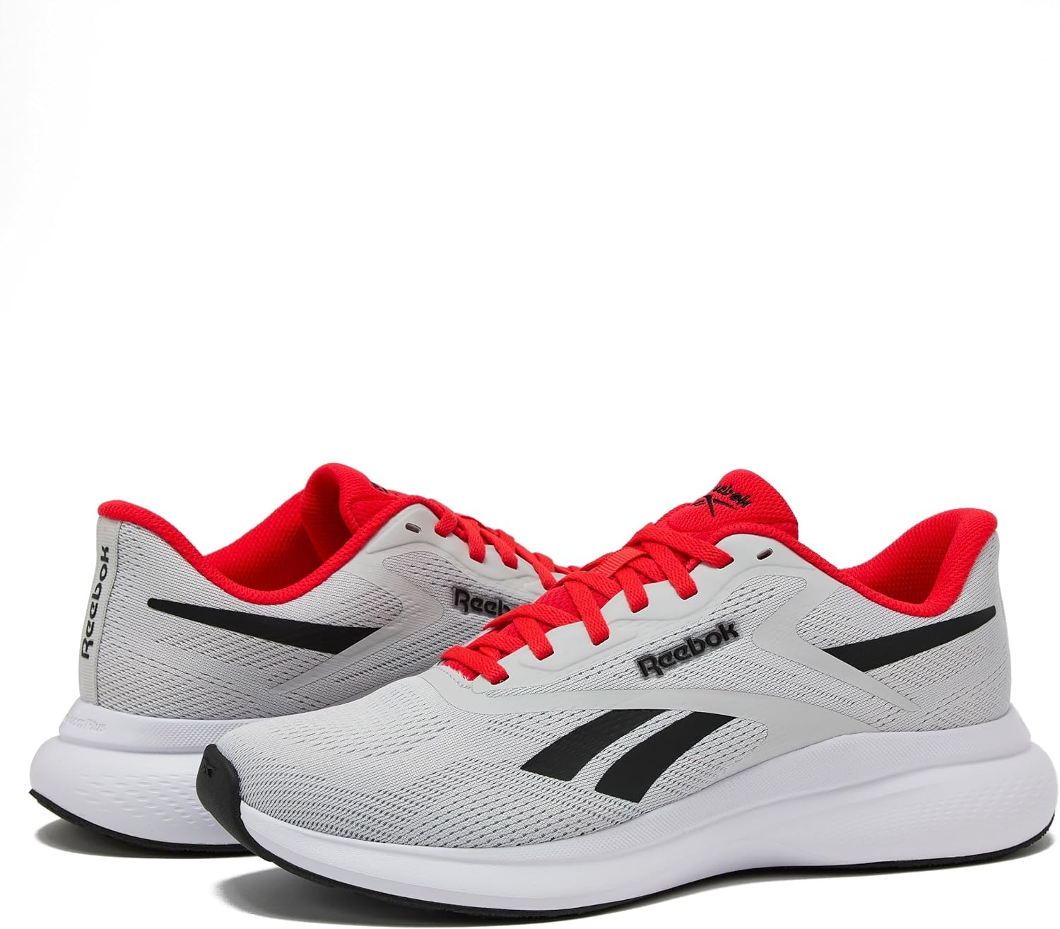 image:imageReebok Energen Run 4 Running Shoes for Men Lightweight Athletic Mens Sneakers Size 65 to 14Mist GreyEnergy RedBlack
