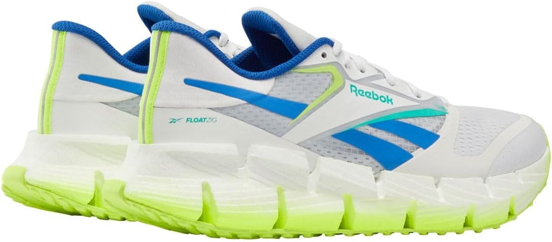 image:imageReebok Floatzig Running Shoes for MenFootwearwhiteDigital LimeKinetic Blue