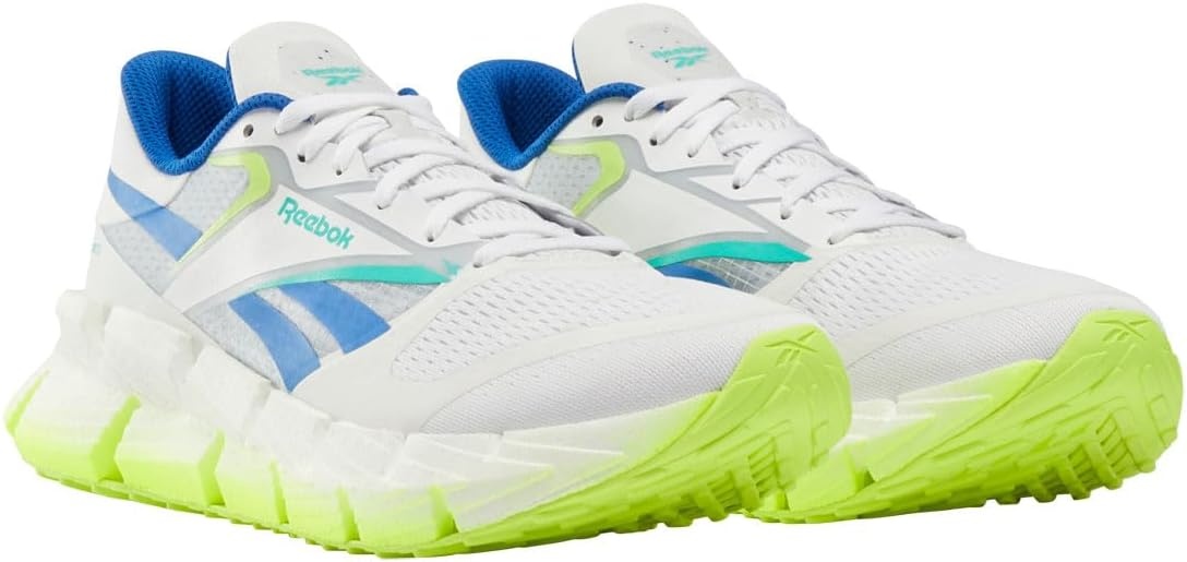 image:imageReebok Floatzig Running Shoes for MenFootwearwhiteDigital LimeKinetic Blue