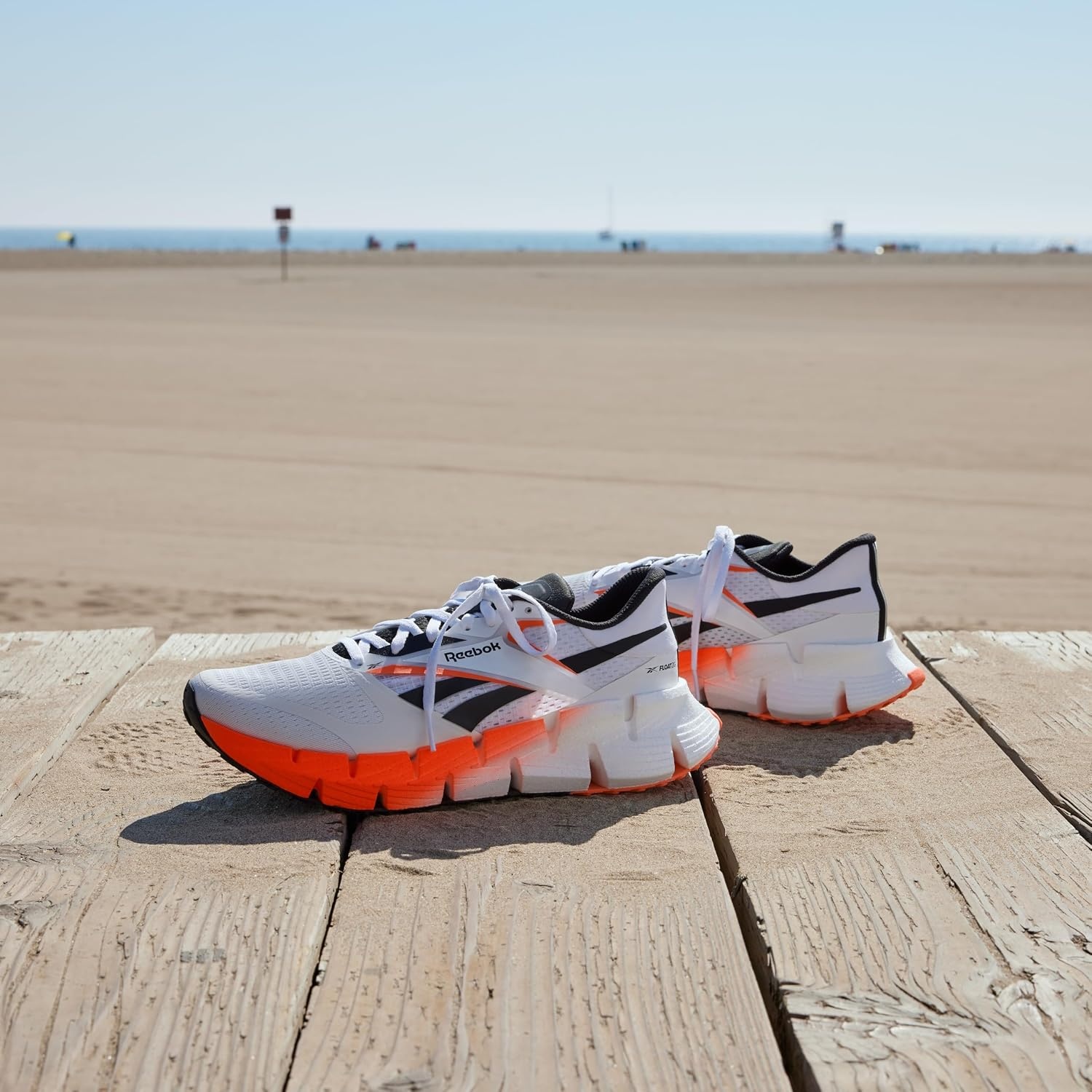image:imageReebok Floatzig Running Shoes for MenFtwwht Orgfla Cblack