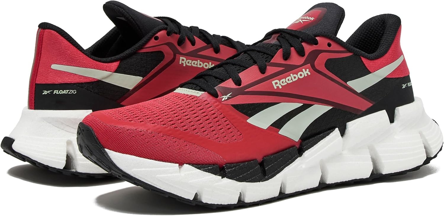 image:imageReebok Floatzig Running Shoes for MenRedGreyWhite