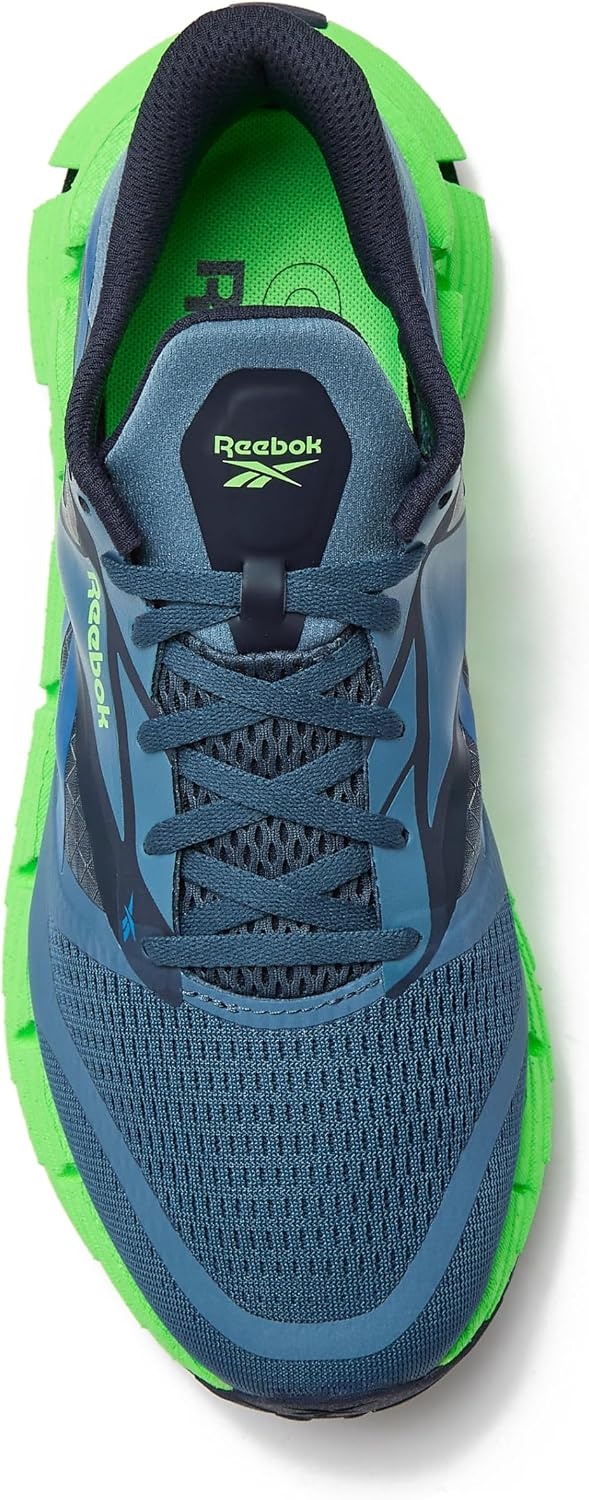image:imageReebok Floatzig Running Shoes for MenShadowTwilight BlueSolar Lime